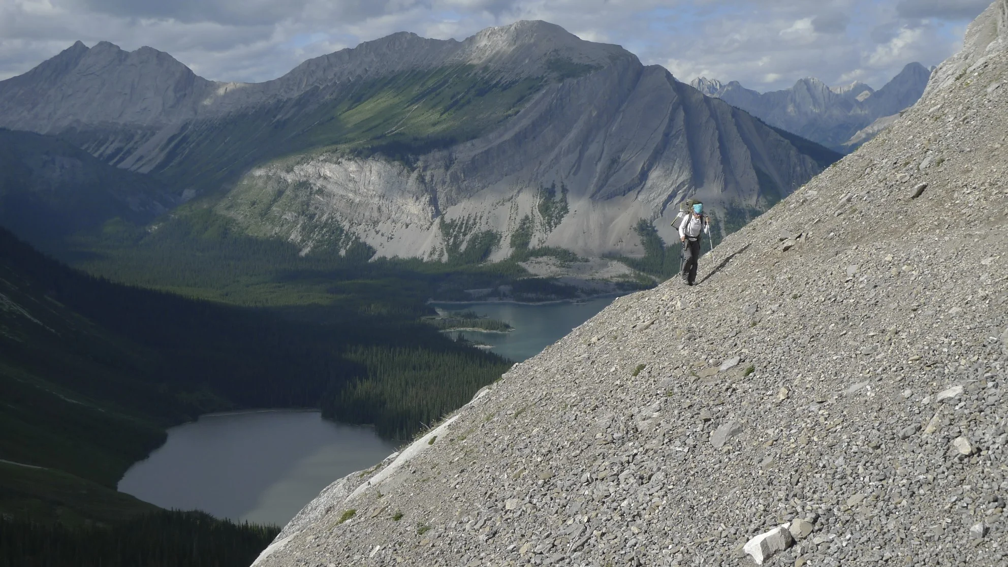 Approach to Mt. Joffre