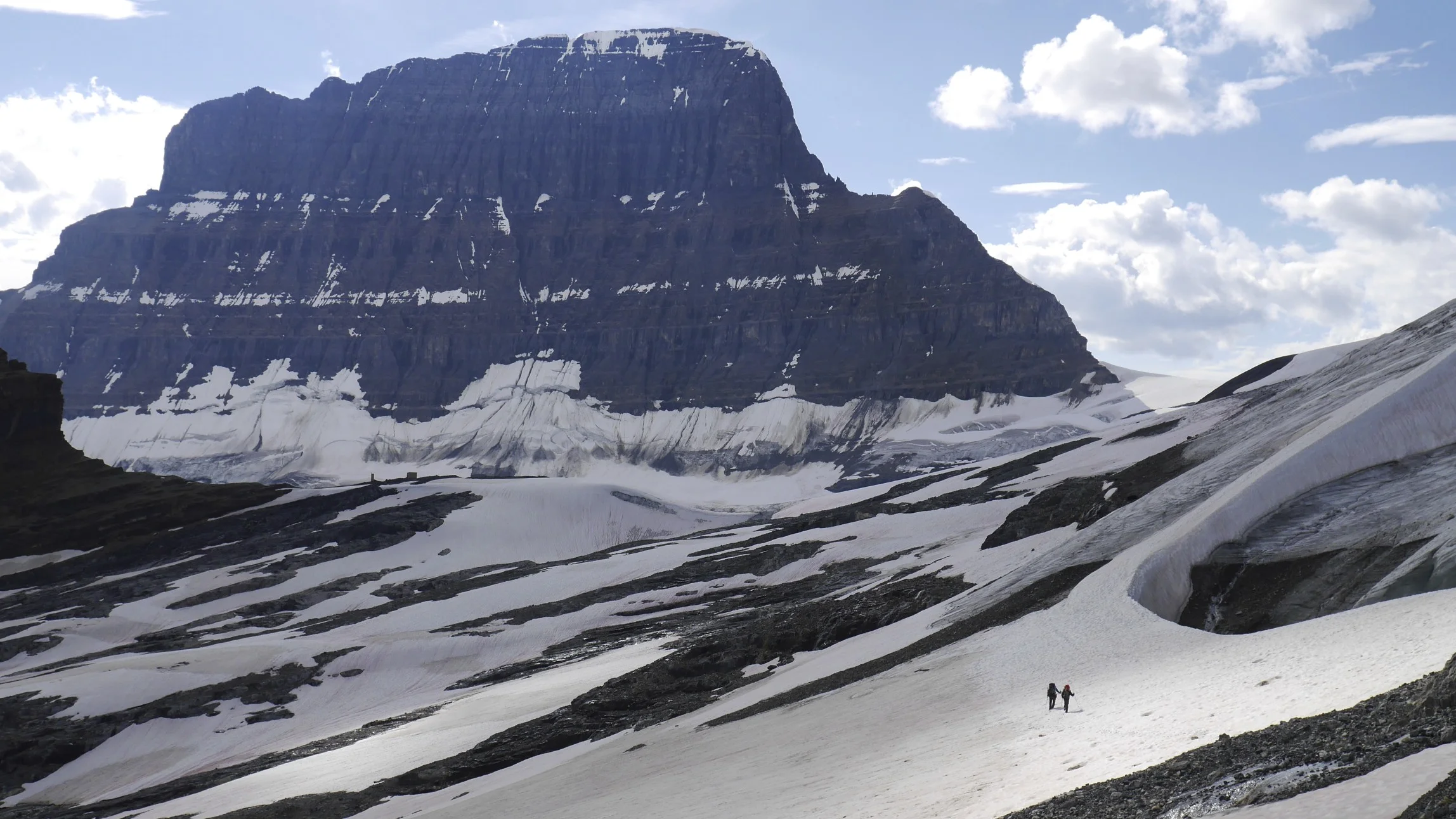 Mount Alberta and approach to the ACC hut