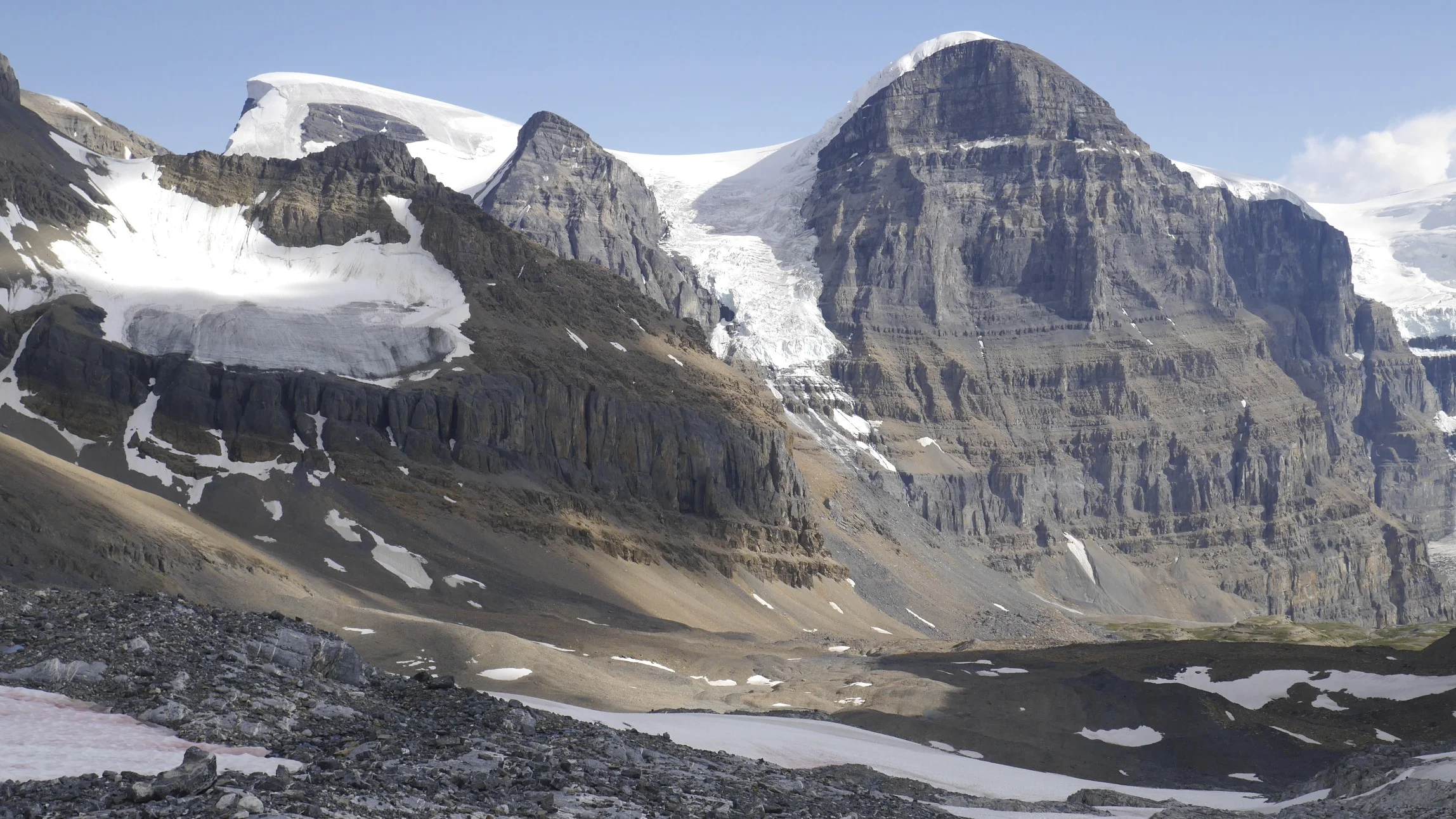 Mt. Kitchener and Snow Dome