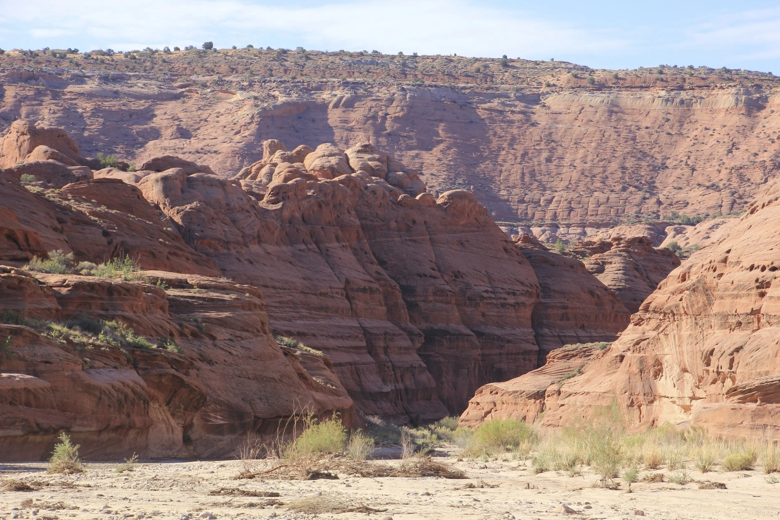 The entrance to the canyon proper