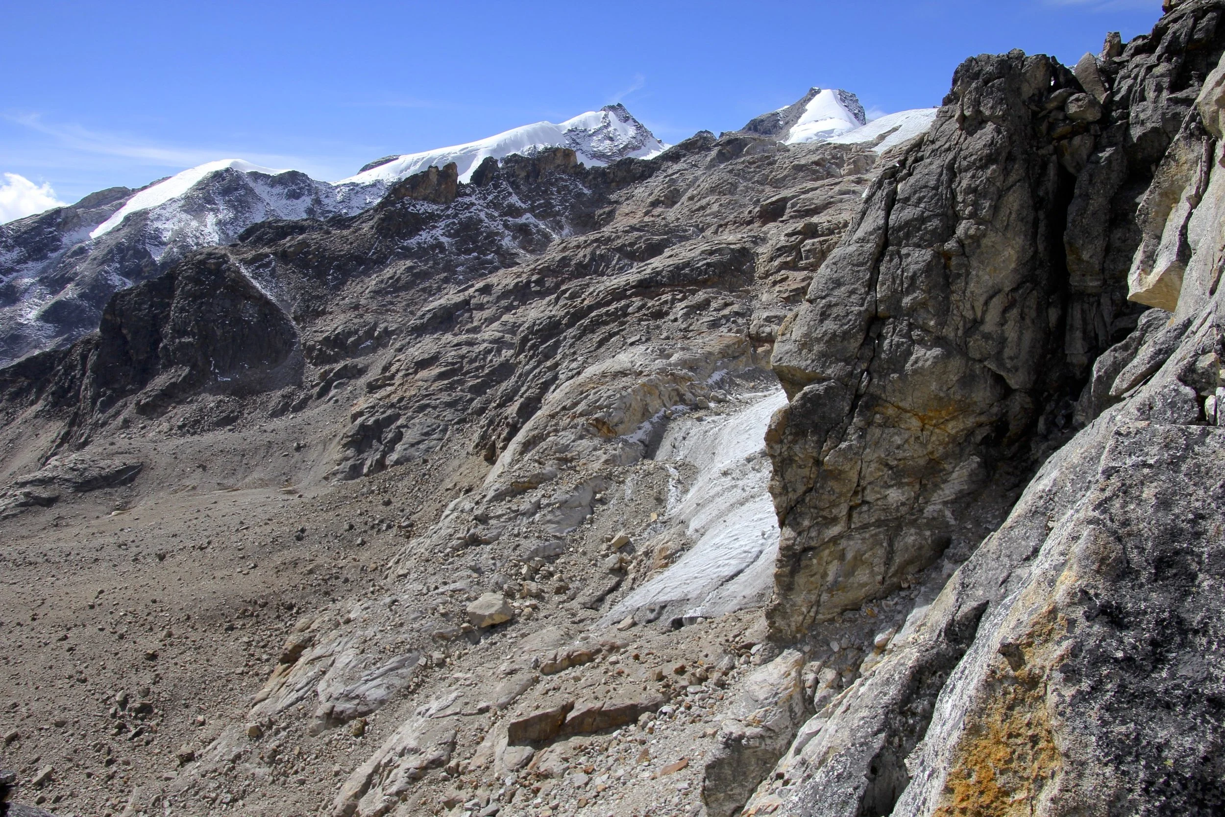 Looking south from Ganjala Pass.