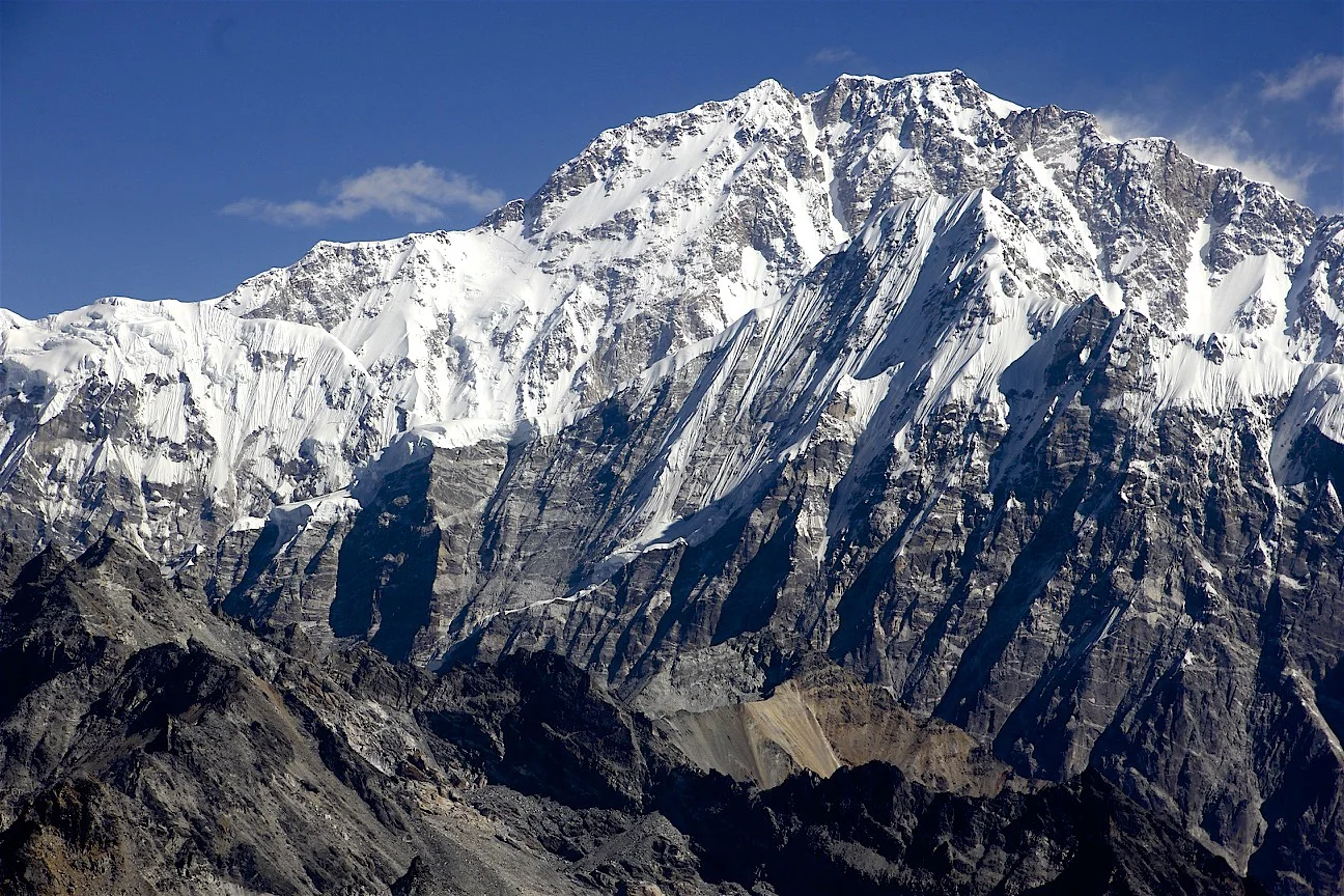 Shishapangma south face 8,013m located entirely in Tibet.