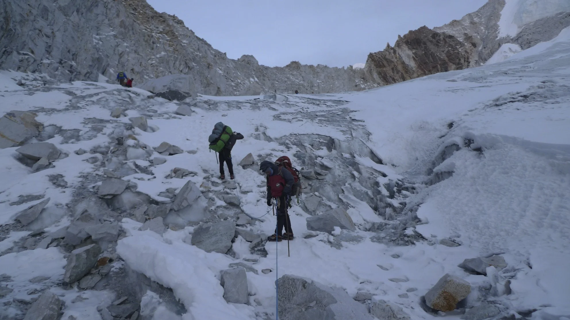 Approaching Sherpani Col.