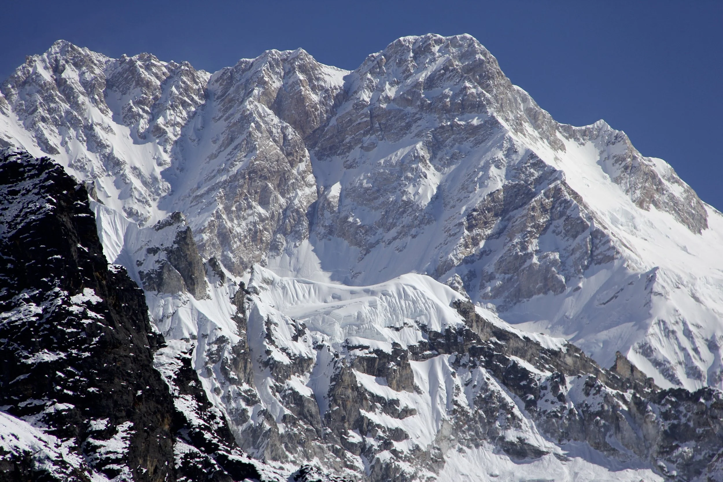 Kangchenjunga Main, Central and South
