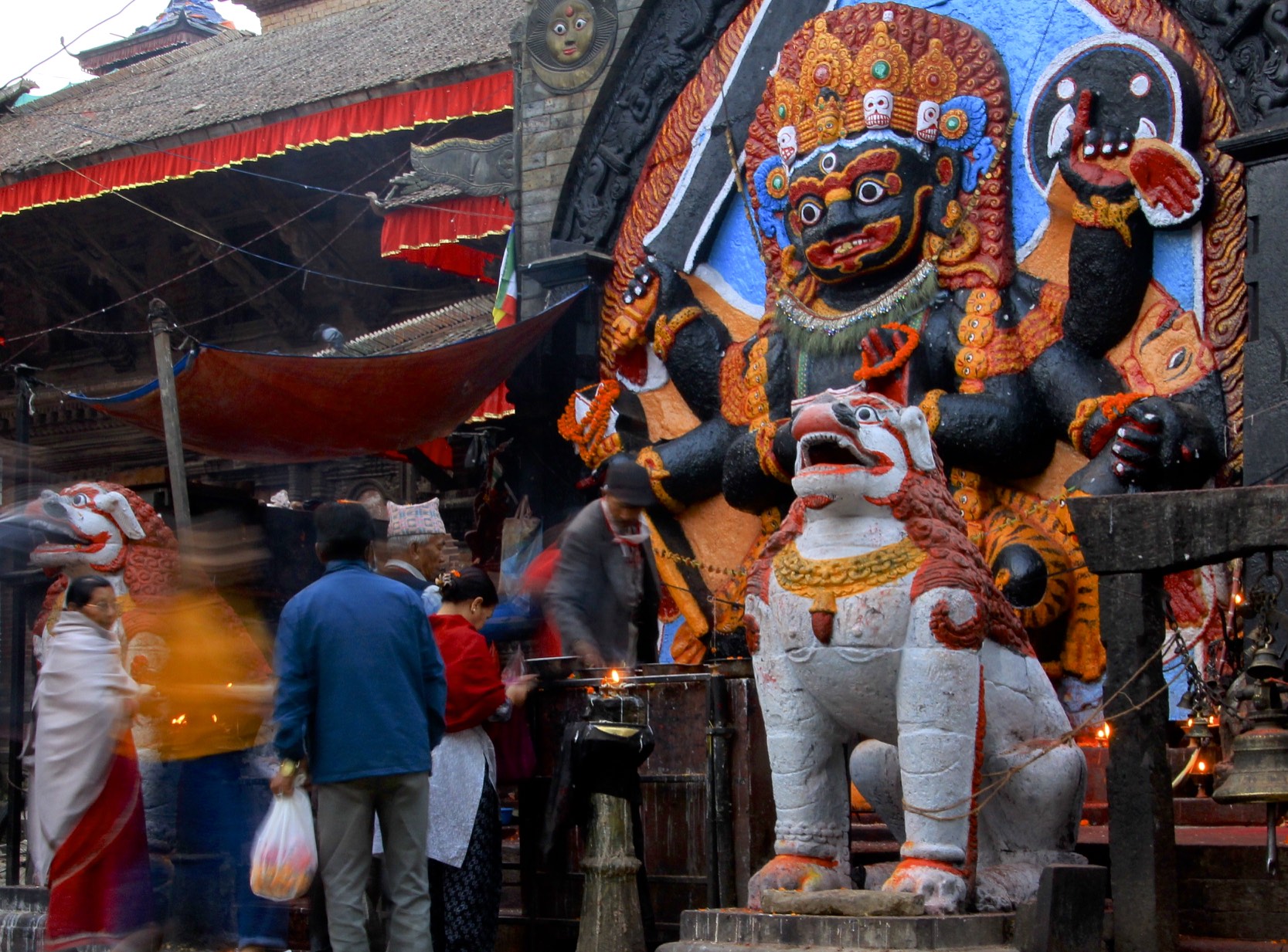 Early morning in Kathmandu