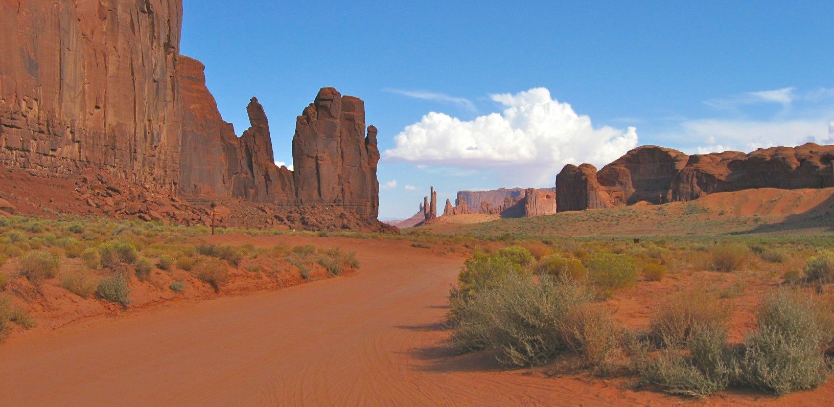 The Monument Valley in the Navajo Tribal Lands