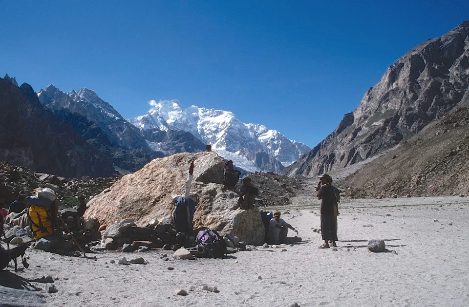 Masherbrum in the distance