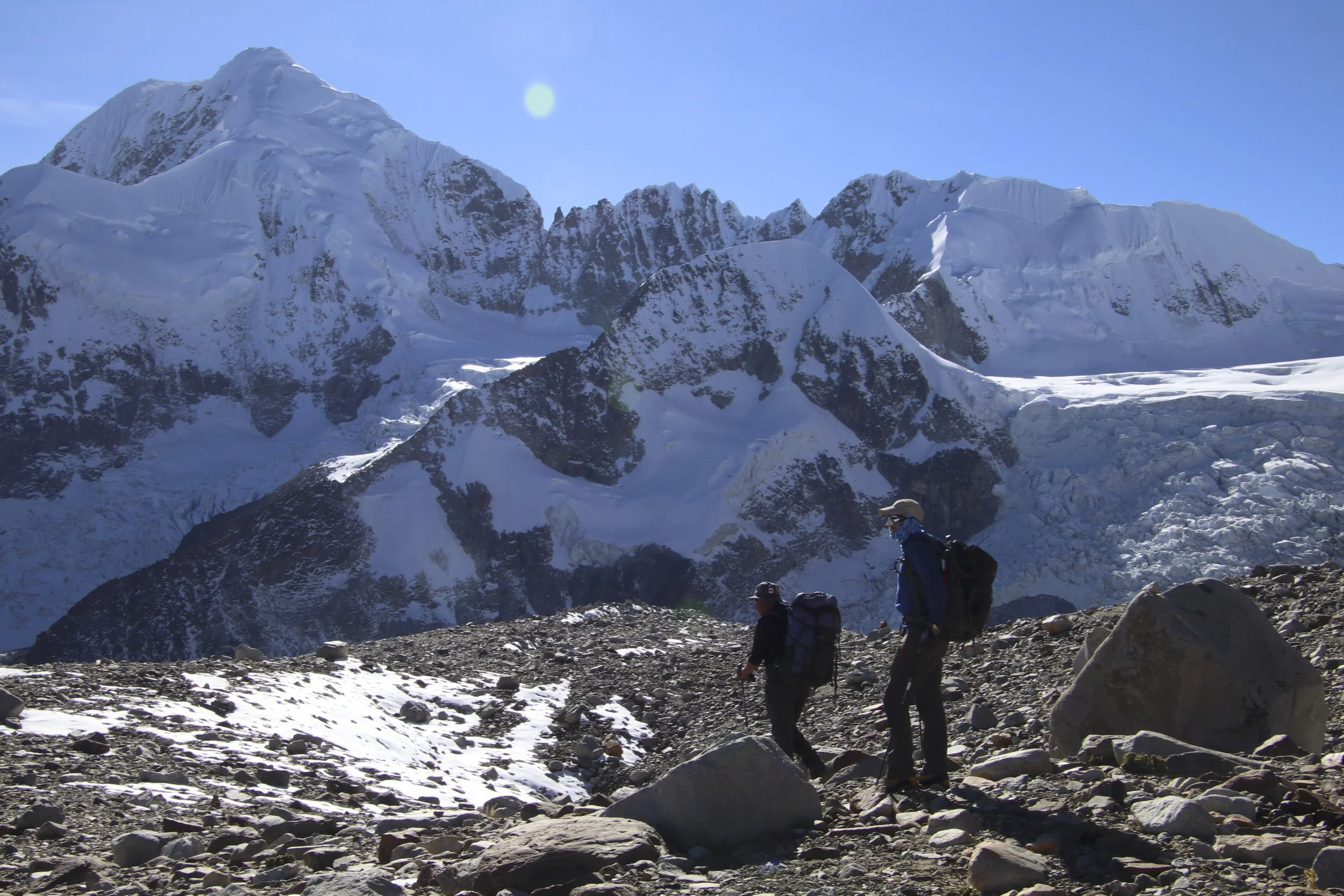 Going back to Laguna Glaciar