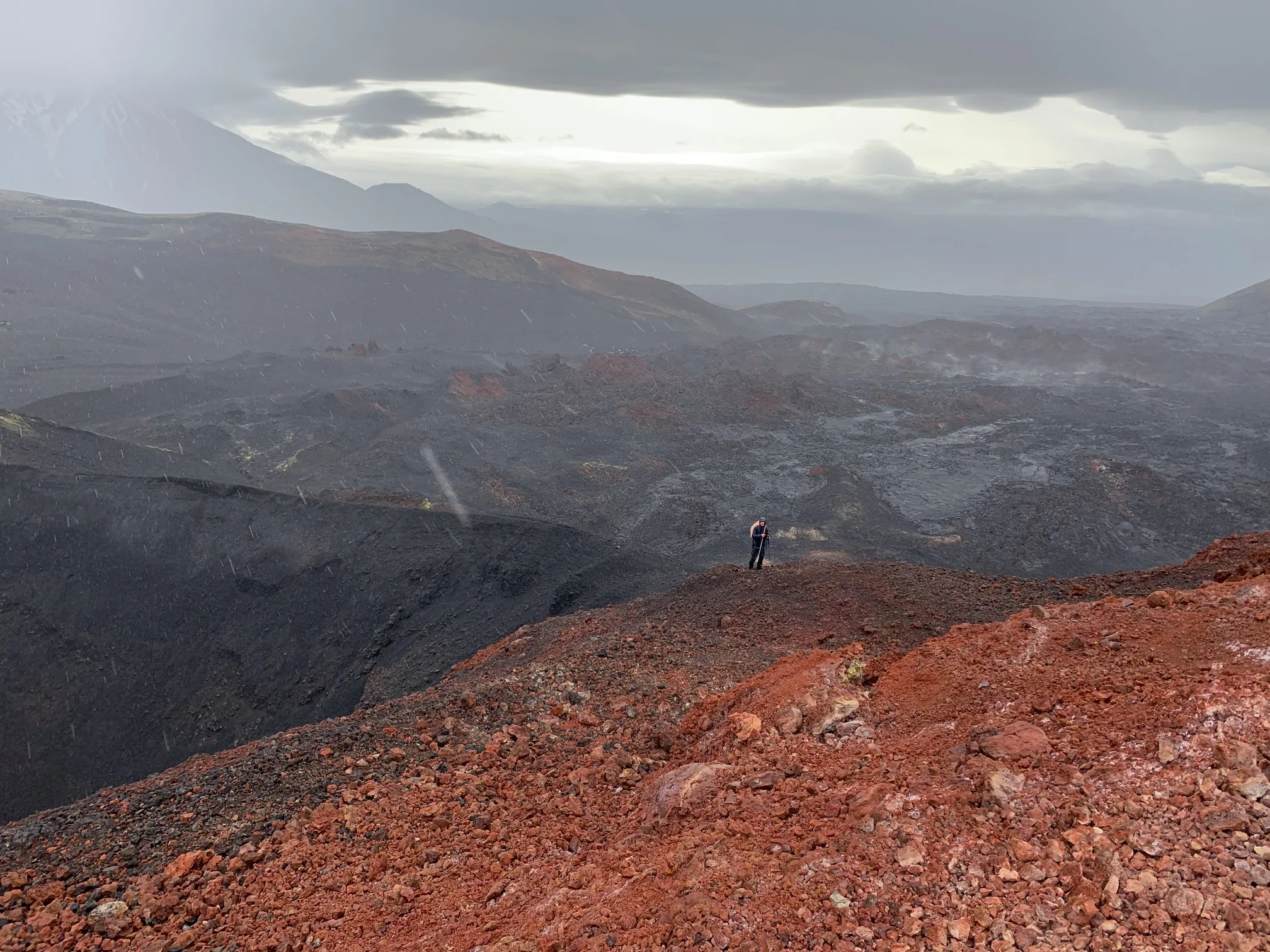 Despite the rain, we really enjoyed exploring this area; it was a kaleidoscope of colors.