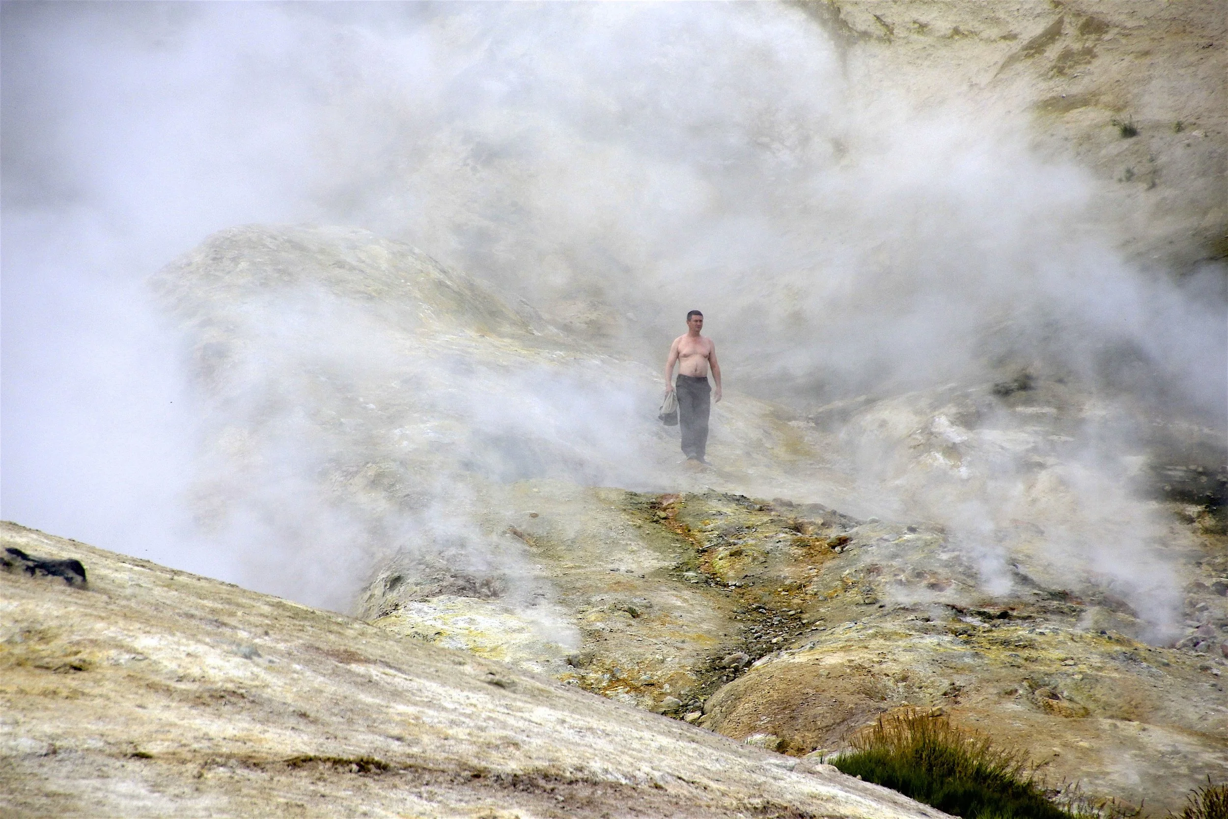 Nature’s steam room