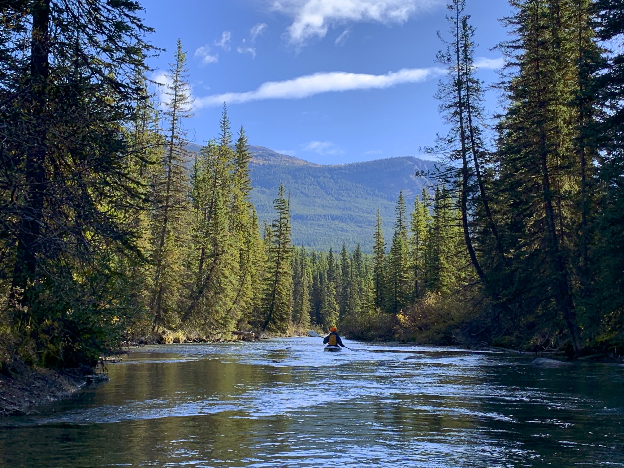 Bow River in Banff National Park