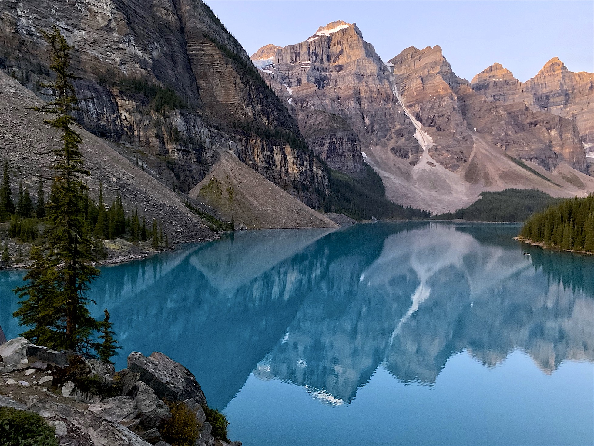 Moraine Lake in Banff National Park