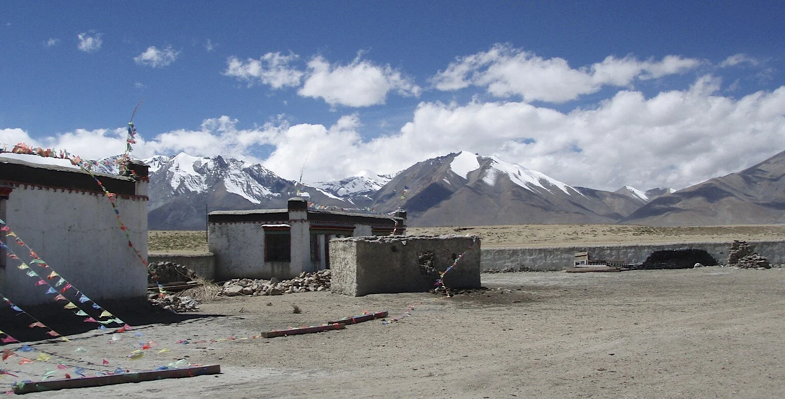The Langtang Range from Tibet