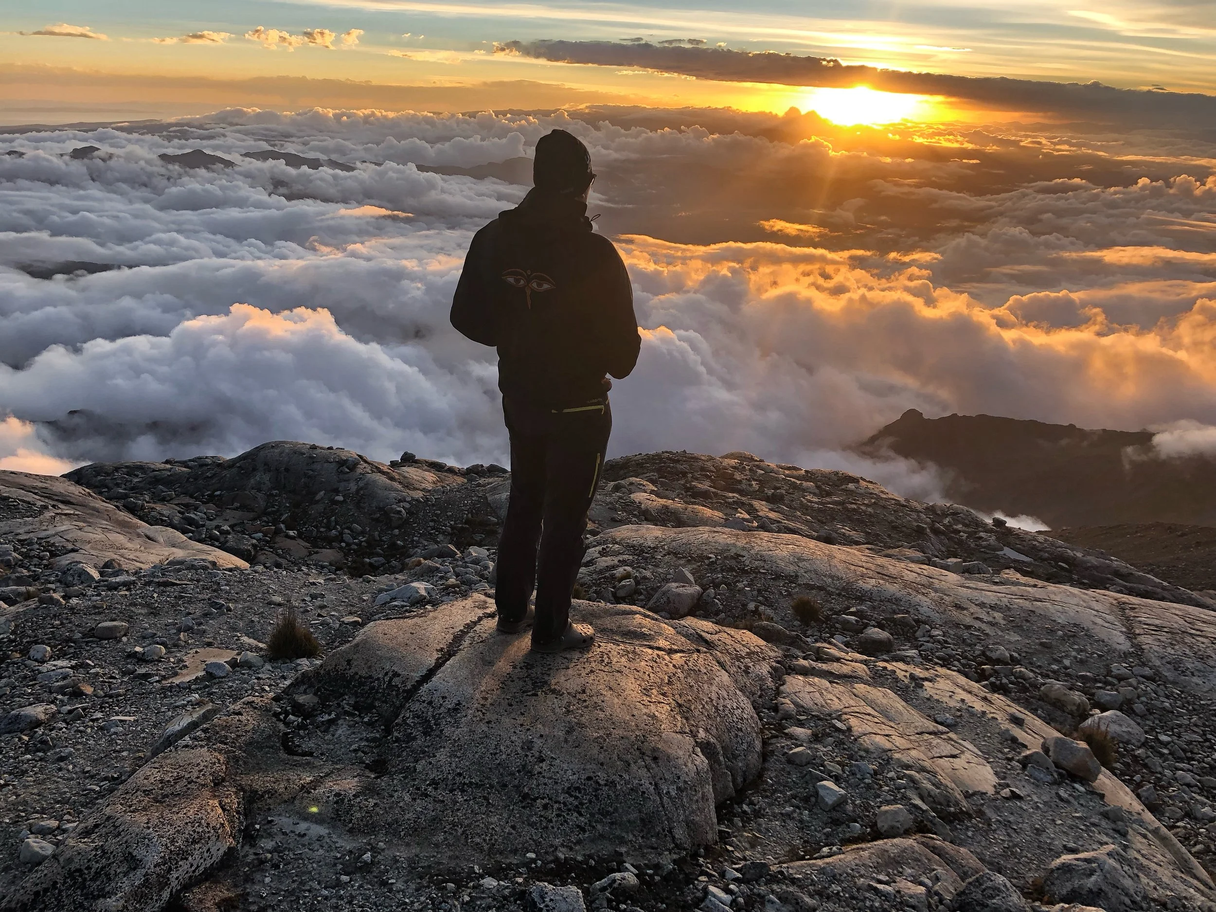 Camp 1 Mount Ancohuma Bolivia