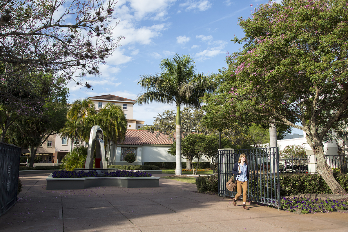 Campus scene.