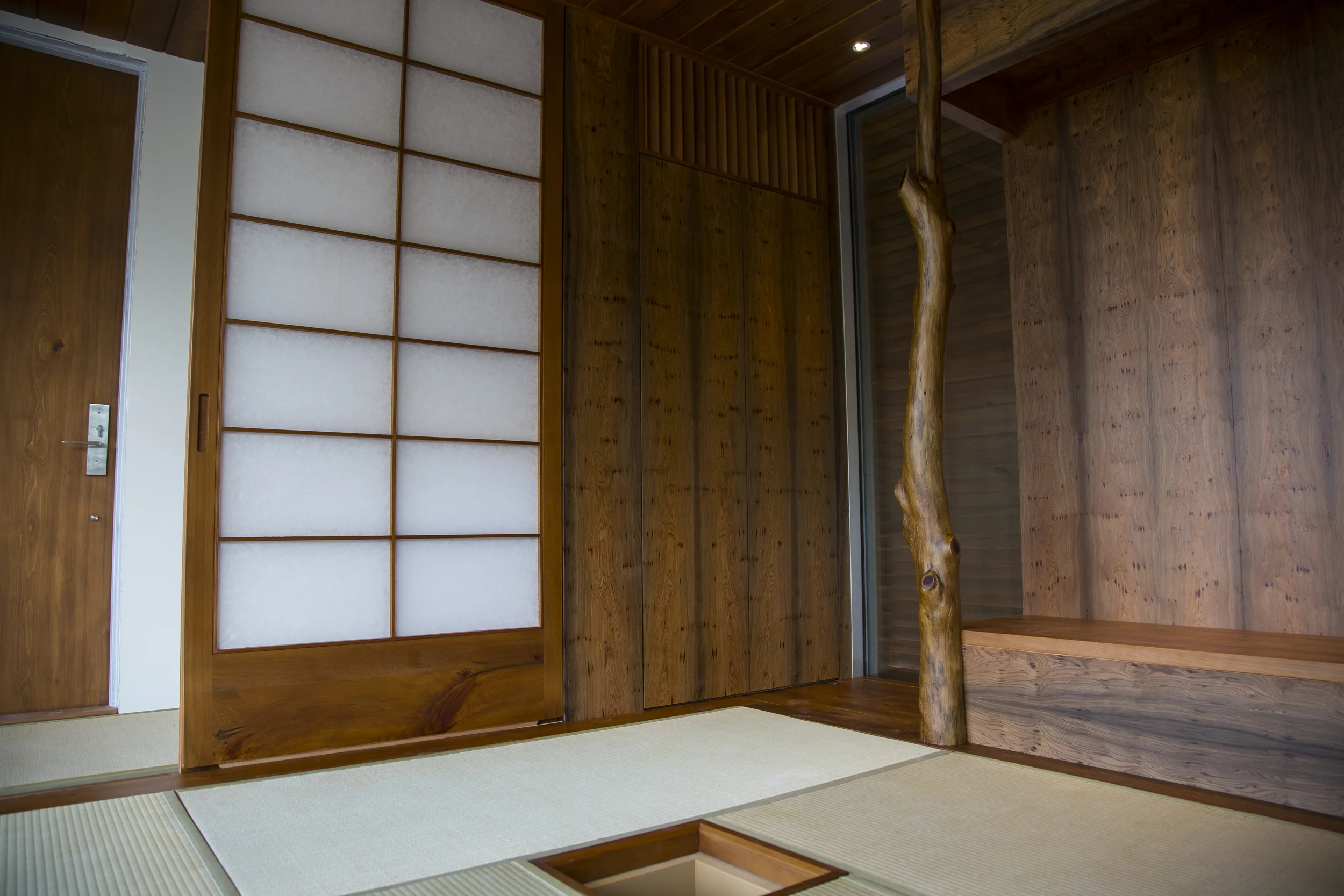 Interior woodworking ( by Dale ) in the Japanese Tea House