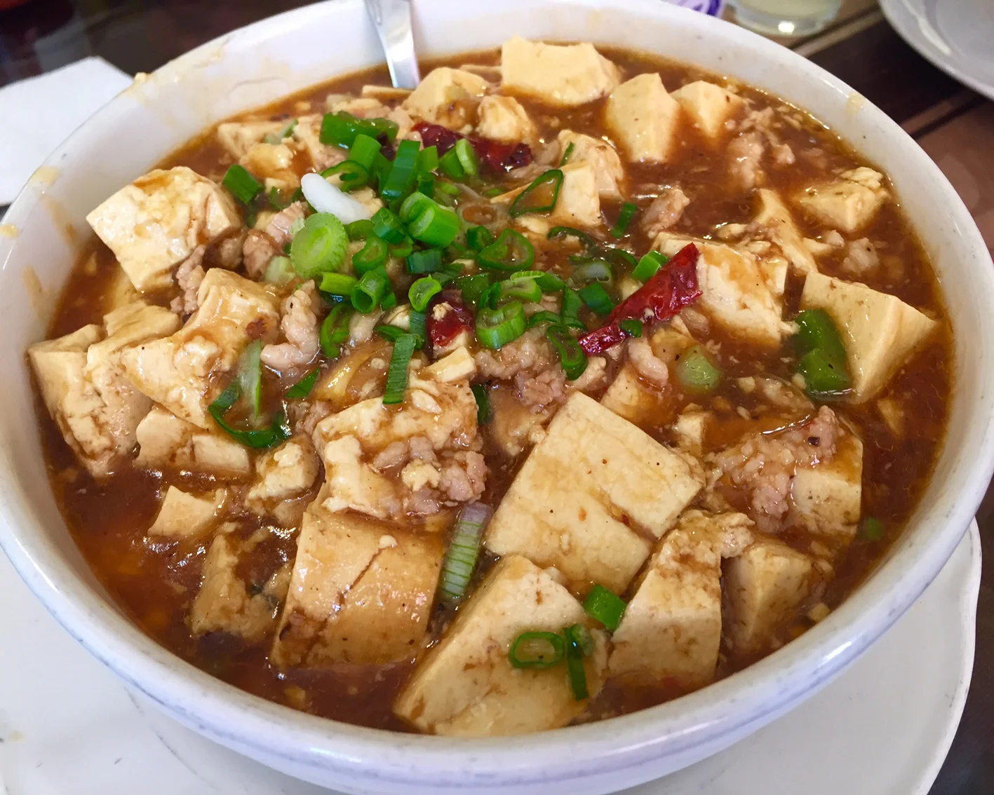 Ma Po Tofu at Ka Won Seng