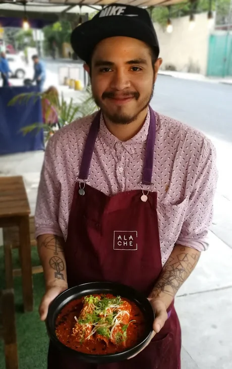 Alex Zarate, chef at Alache