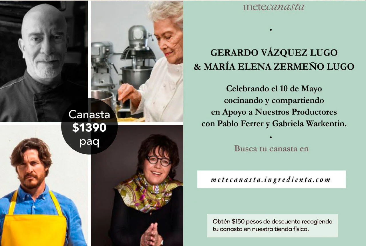 ¡Metecanasta! Apoya nuestros productores locales