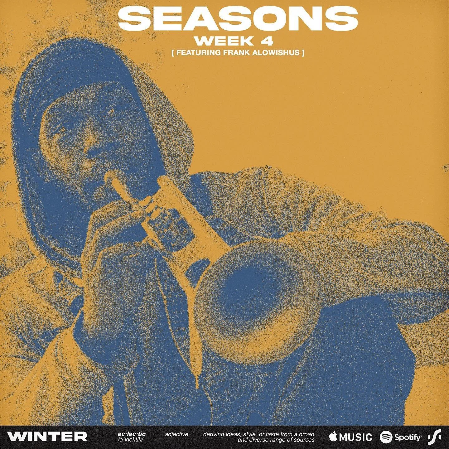 winter week 4 playlist update featuring my guy @frank_alowishus [a multi-instrumentalist producer from Youngstown, OH] new track &ldquo;Quantum&rdquo;. Some grooves in here - On Spotify &amp; Apple Music