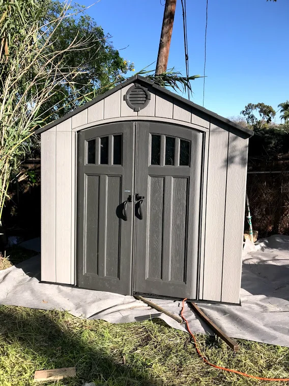 Assembling the Shed