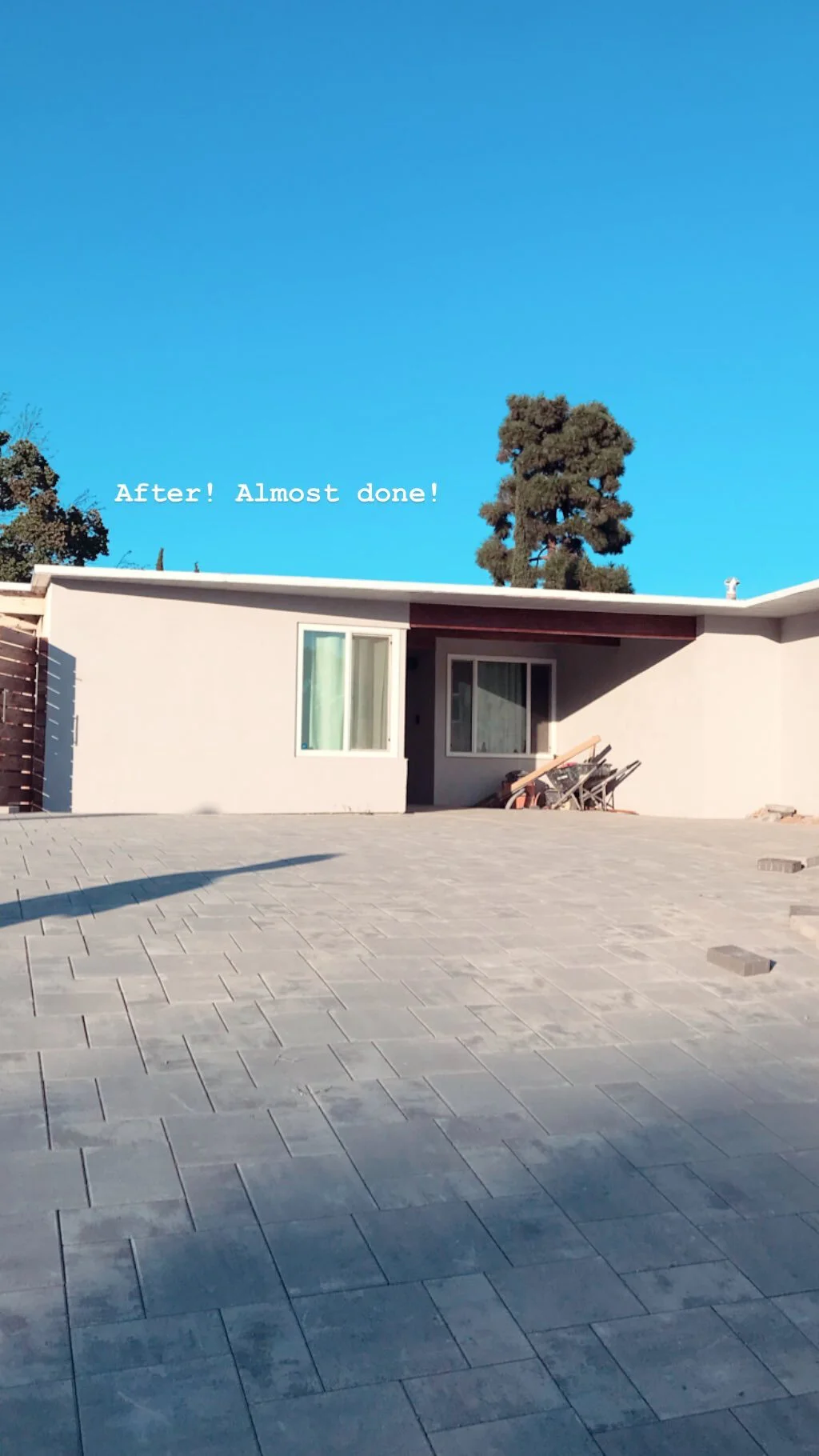 Our New Driveway with Concrete Pavers