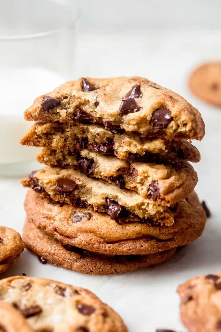 Classic Chewy Chocolate Chip Cookies