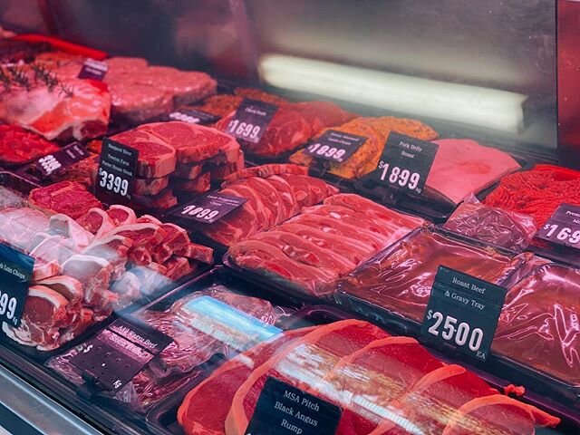 We&rsquo;ve been busy this morning getting in an awesome looking cabinet for your Wednesday! So come down to see the boys and they will sort you out! 🥩🥓