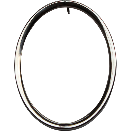 Oval Silver Frame