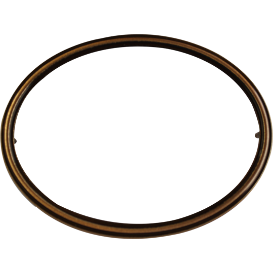 Raised Bronze Oval Frames