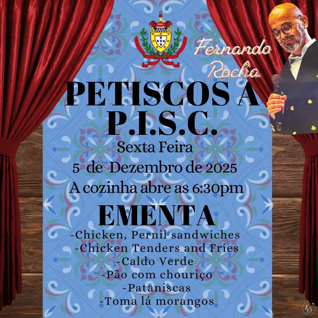 🇵🇹: Esta semana a cozinha do PISC vai estar aberta, quinta-feira, dia 4 de dezembro, &ldquo;at&eacute; &oacute; fundo do tacho&rdquo; com bifanas, caldo verde e p&atilde;o com chouri&ccedil;o. 🍜 🥖 

Sexta-feira, dia 5 de dezembro, haver&aacute; p