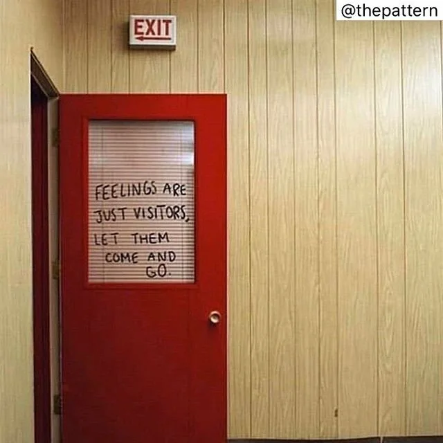 Don’t ignore don’t vilify just notice what you feel and then allow it to move on. 
#emotionalintelligence #selfawareness #selfleadership #leadership #coaching #workbetterlivebetter