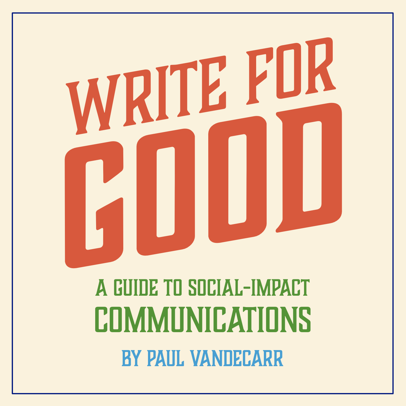 "Write for Good" digital download