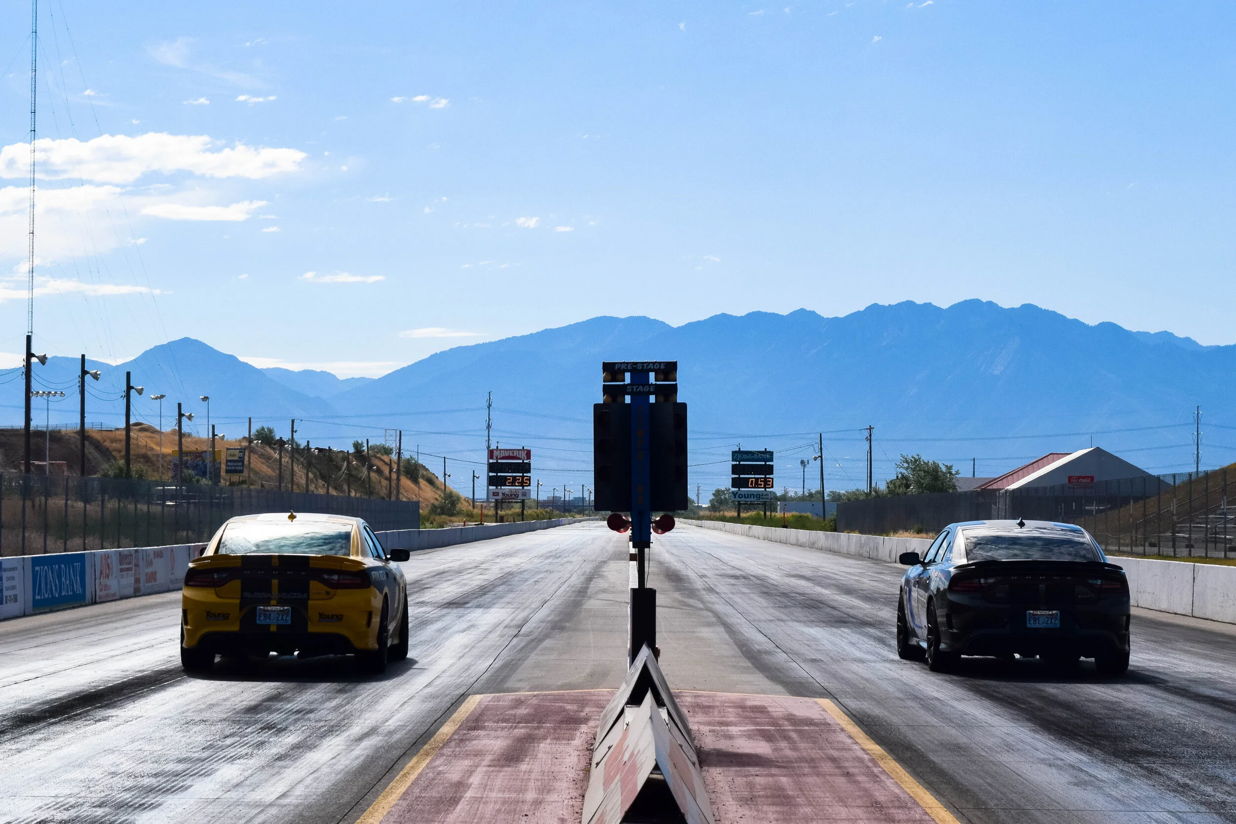 Drivers prepare to race at Davis Education Foundation's Race for School fundraiser.