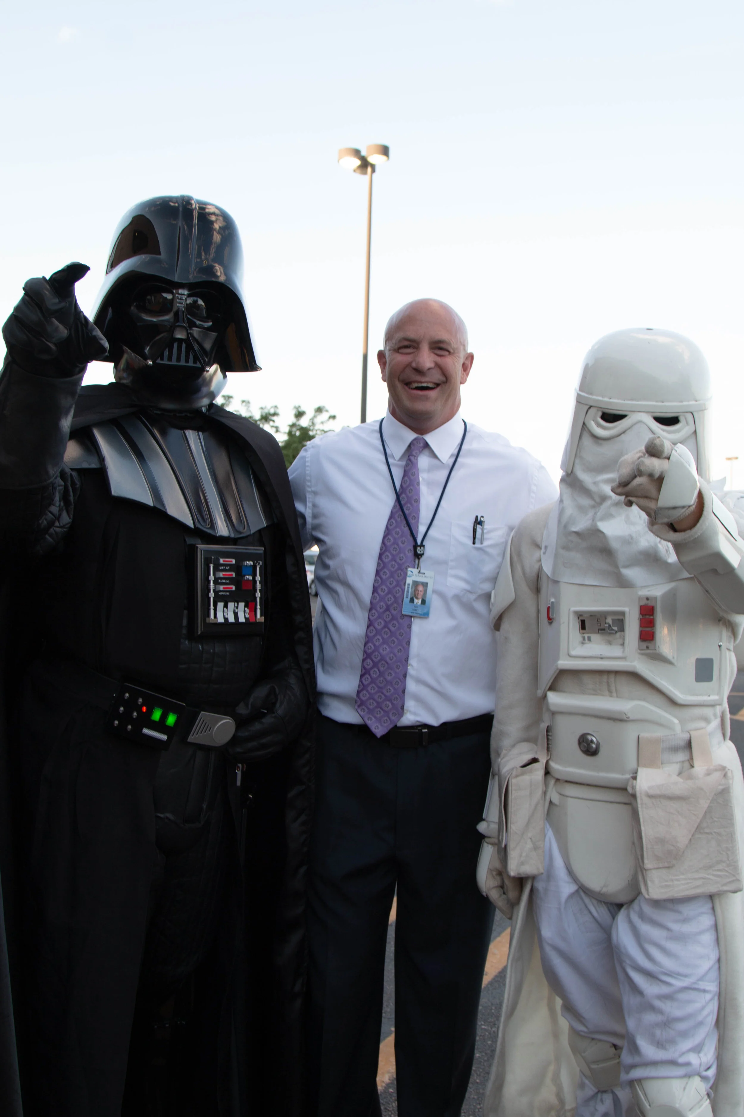 Superintendent also made new friends.
