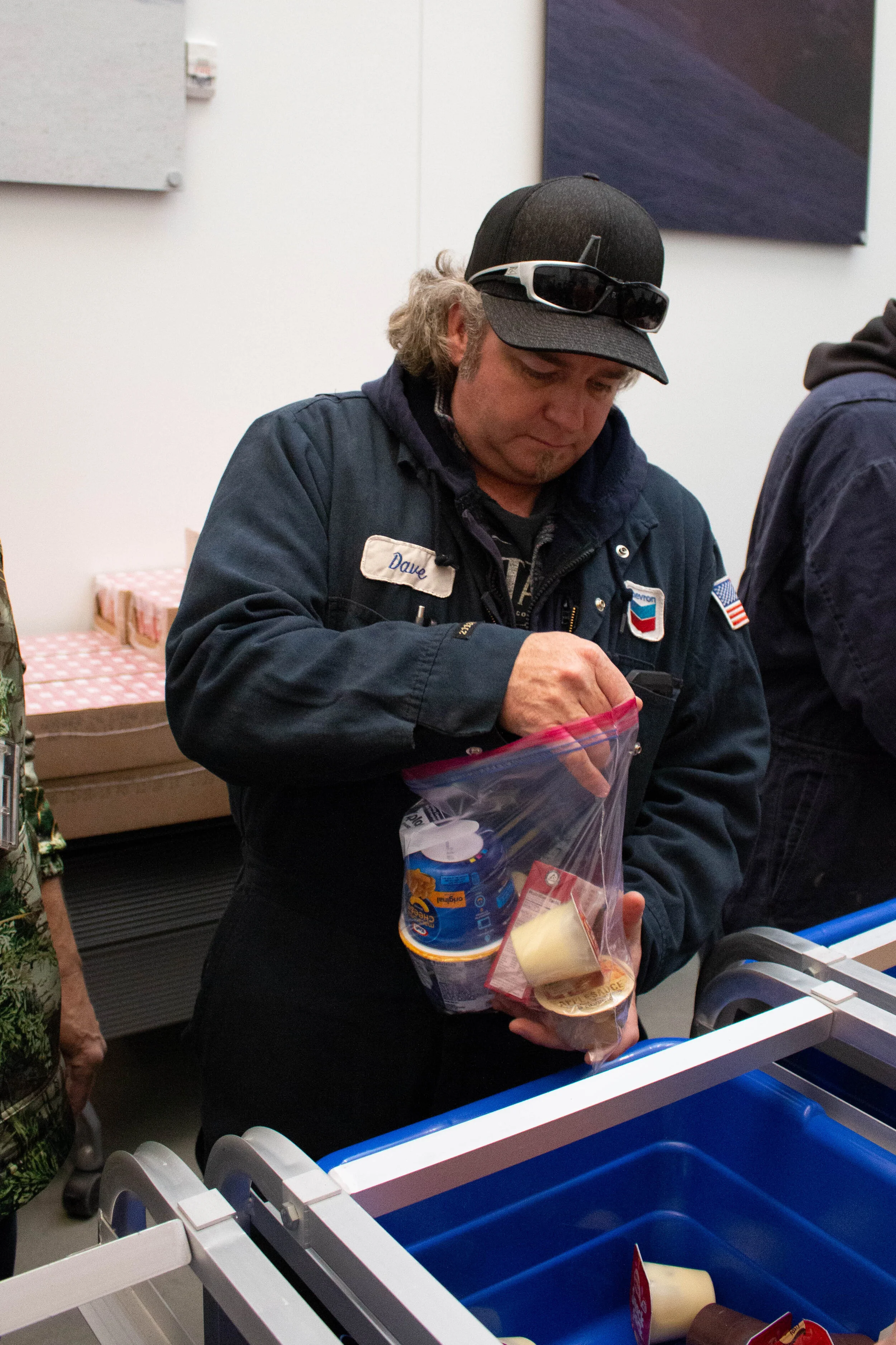 Chevron service event.