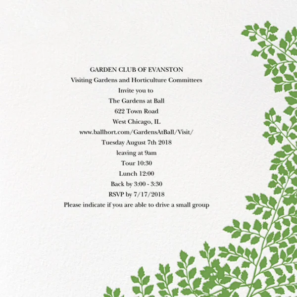 Visiting Gardens Hosts Gardens at the Ball