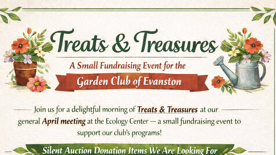 Treats &amp; Treasures General Membership Meeting &amp; Program 