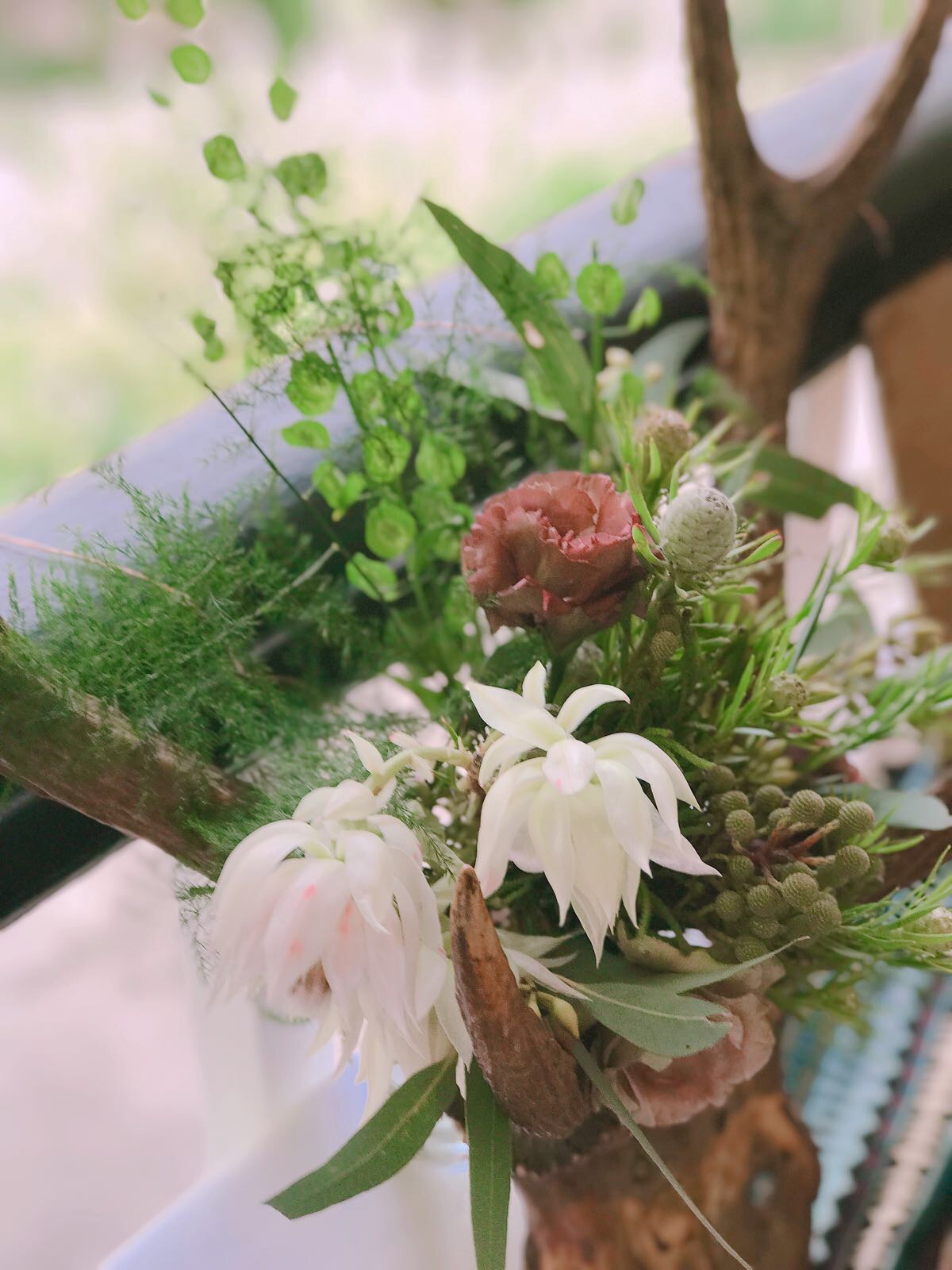 vintage style wedding decoration