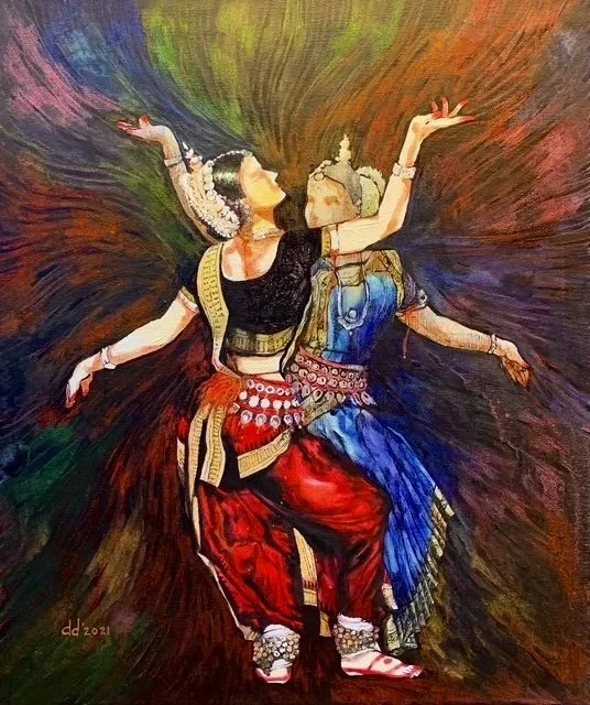 Odissi Dancers from India