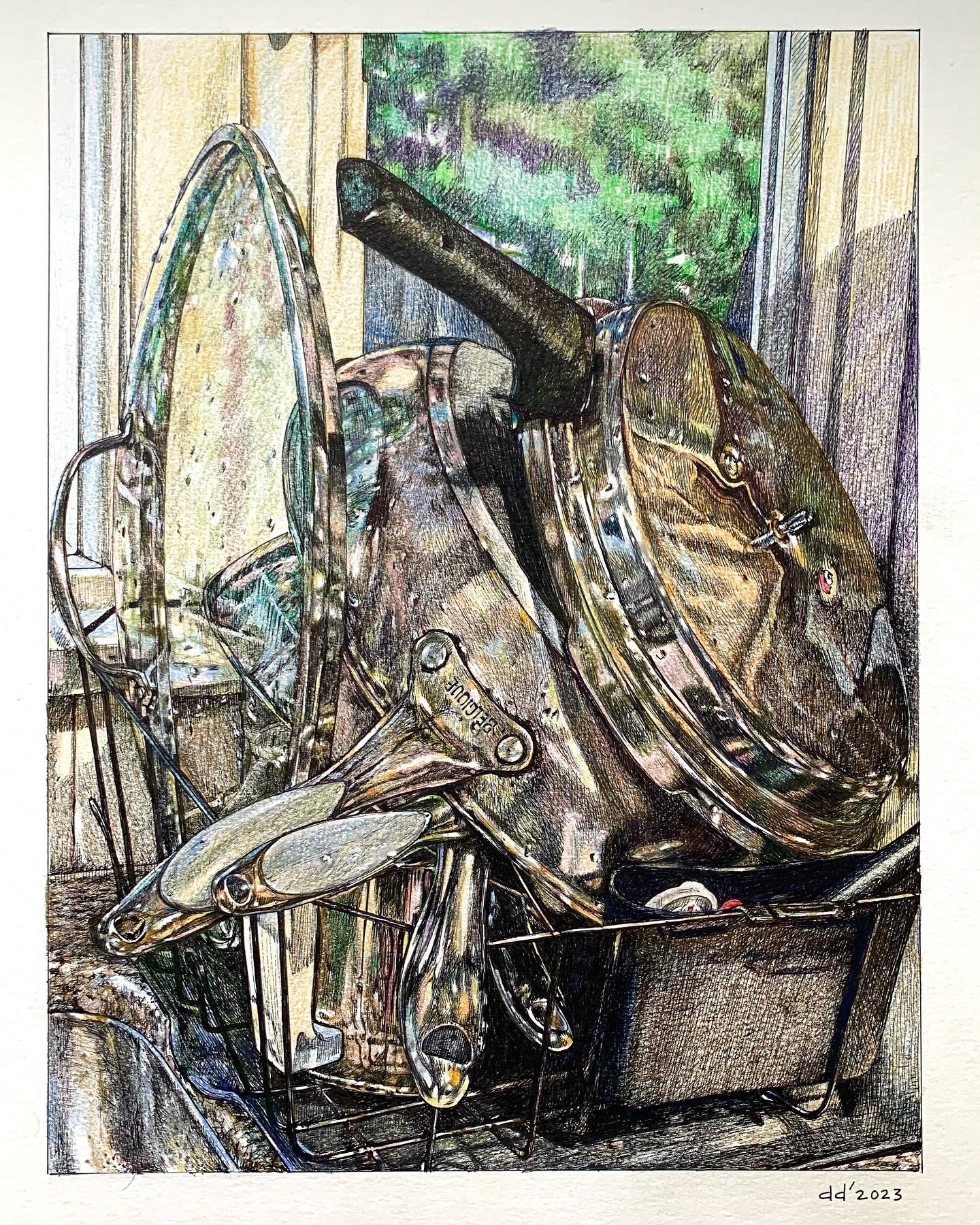 The Mighty Dish-rack - still life