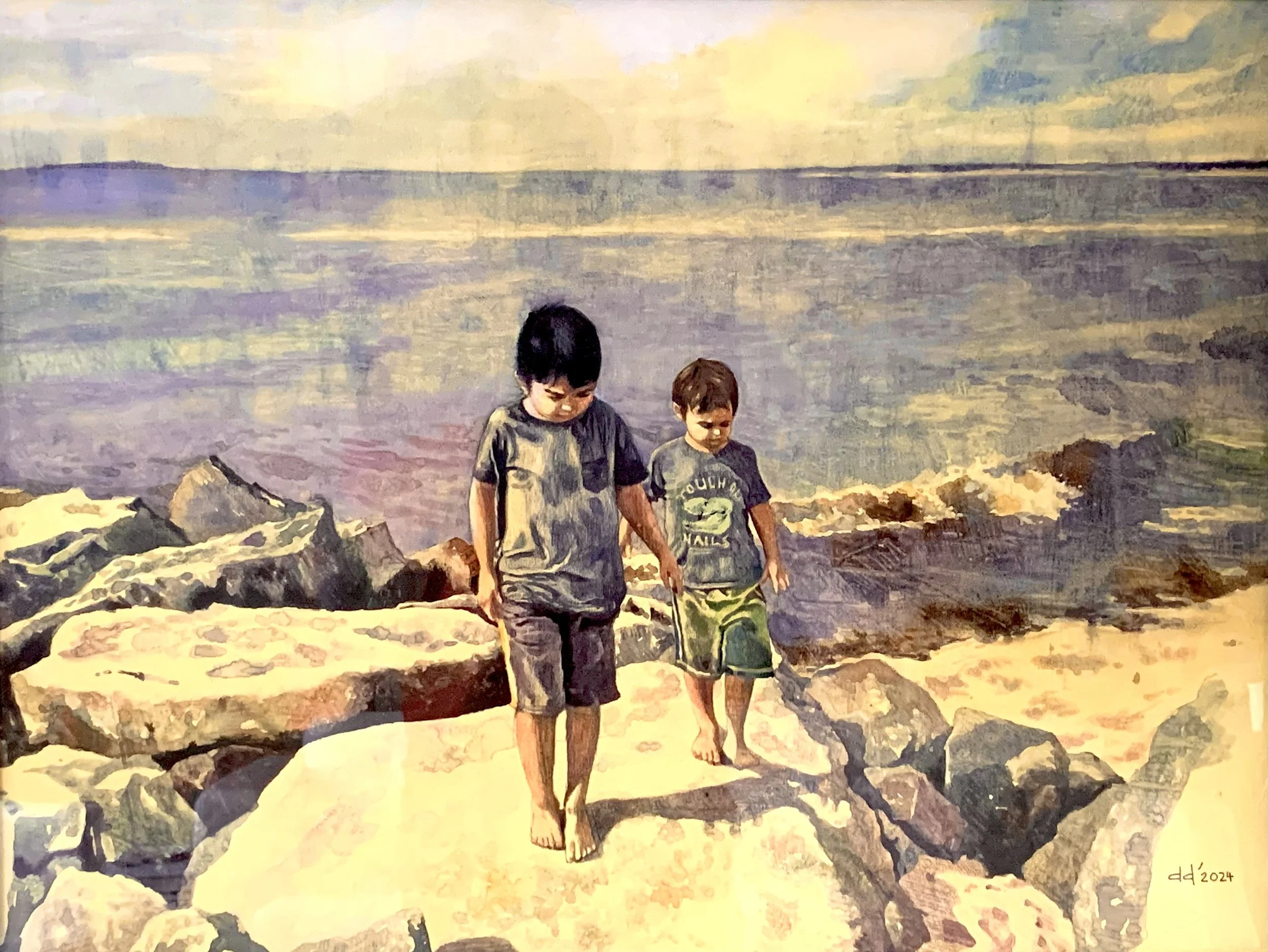 Memories of a day at the beach