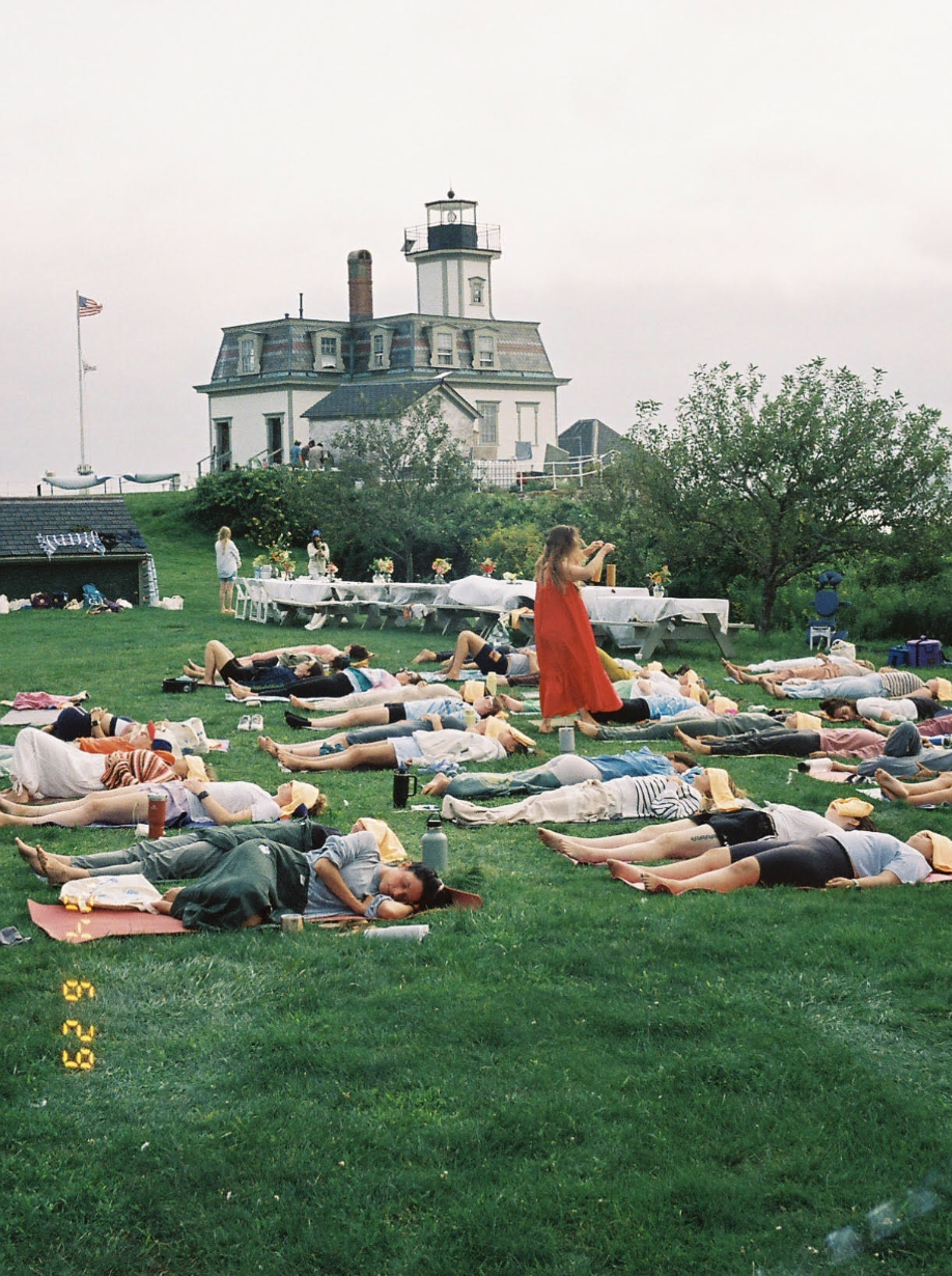 Rose Island Retreat with mend