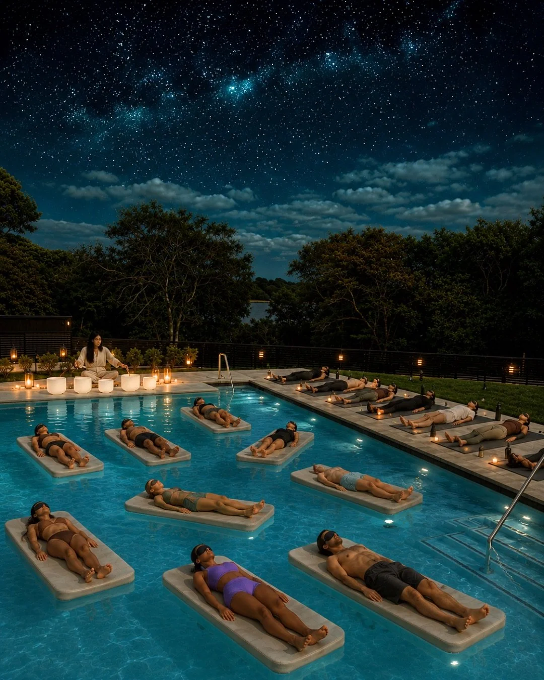 Poolside Soundbath at The Pell 