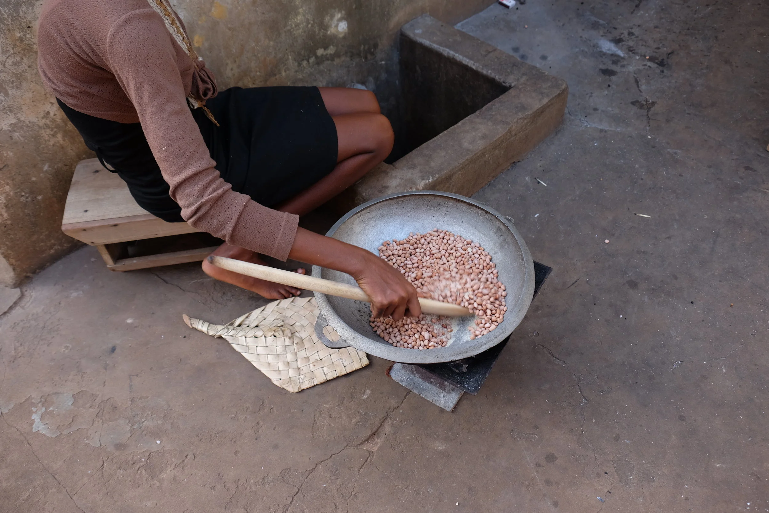 God’s Way toasted them and we ate them in the courtyard in the afternoon. I LOVE Saturdays in Ghana.