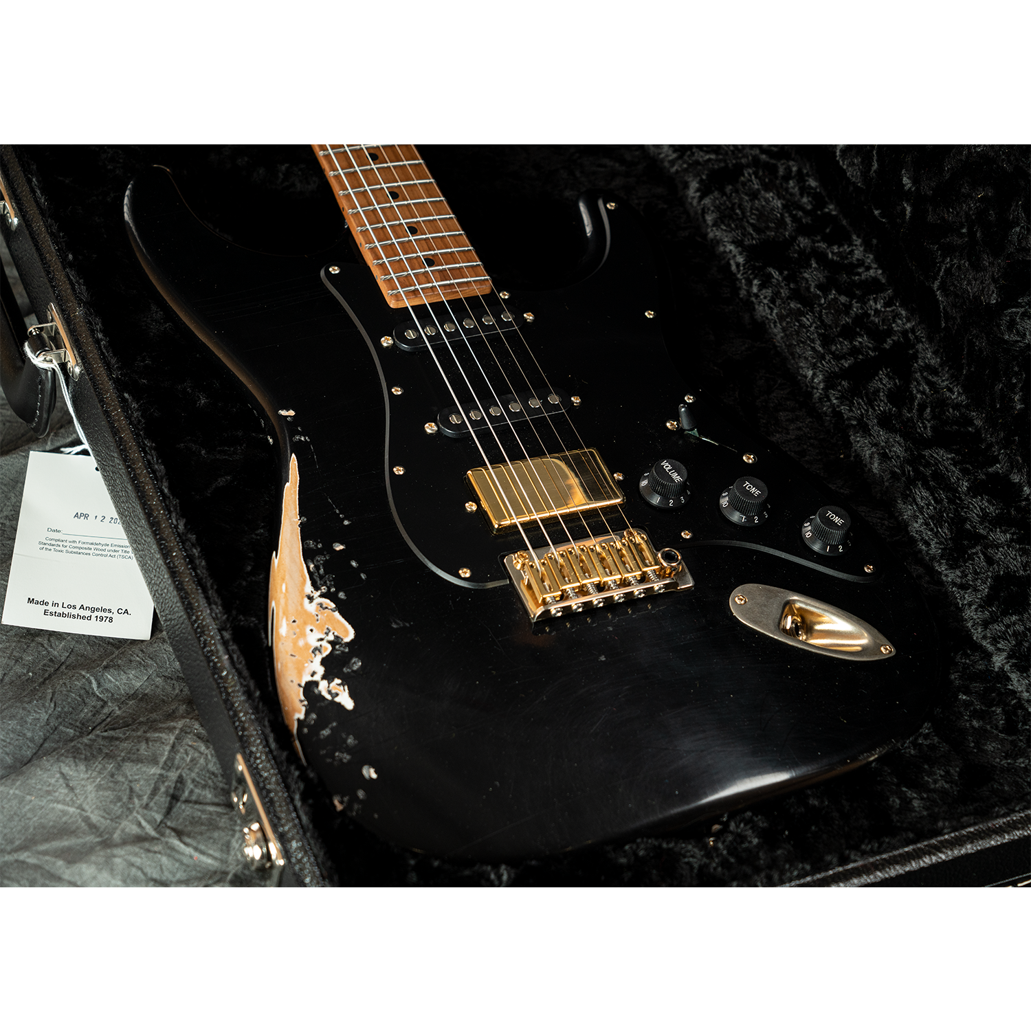 Tom Anderson - Icon Classic Black Distress Level 3