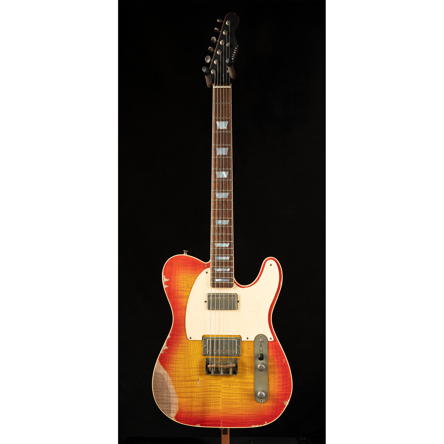 NASHGUITARS T-59 FLAME TOP CHERRY SUNBURST — GUITARSOFA SHOP
