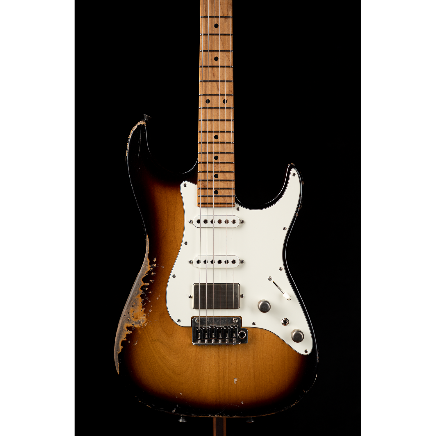 Tom Anderson The Classic Tobacco Burst In-Distress Level 3 Tom Anderson The Classic Tobacco Burst In-Distress Level 3