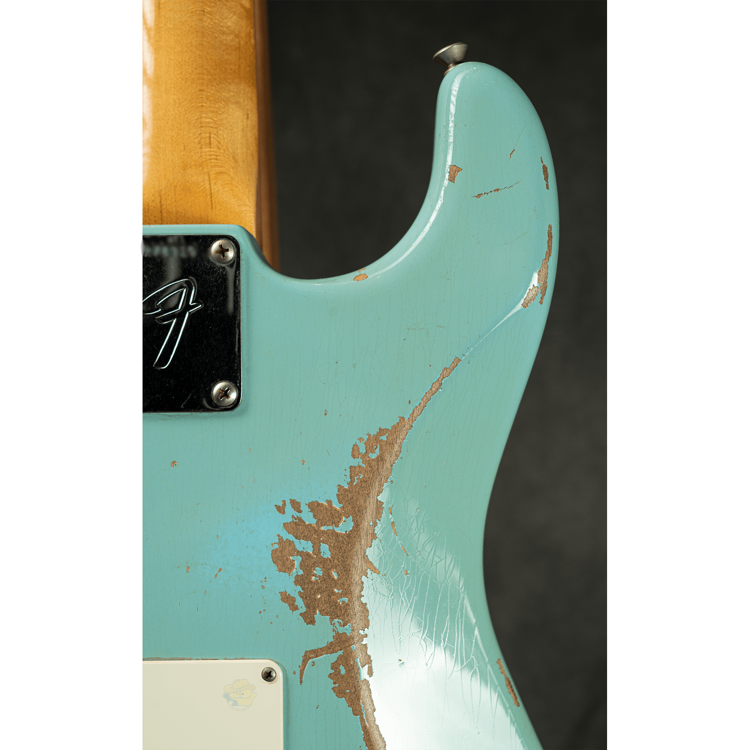 2014 FENDER CUSTOM SHOP '65 STRAT RELIC DAPHNE BLUE MASTERBUILT BY