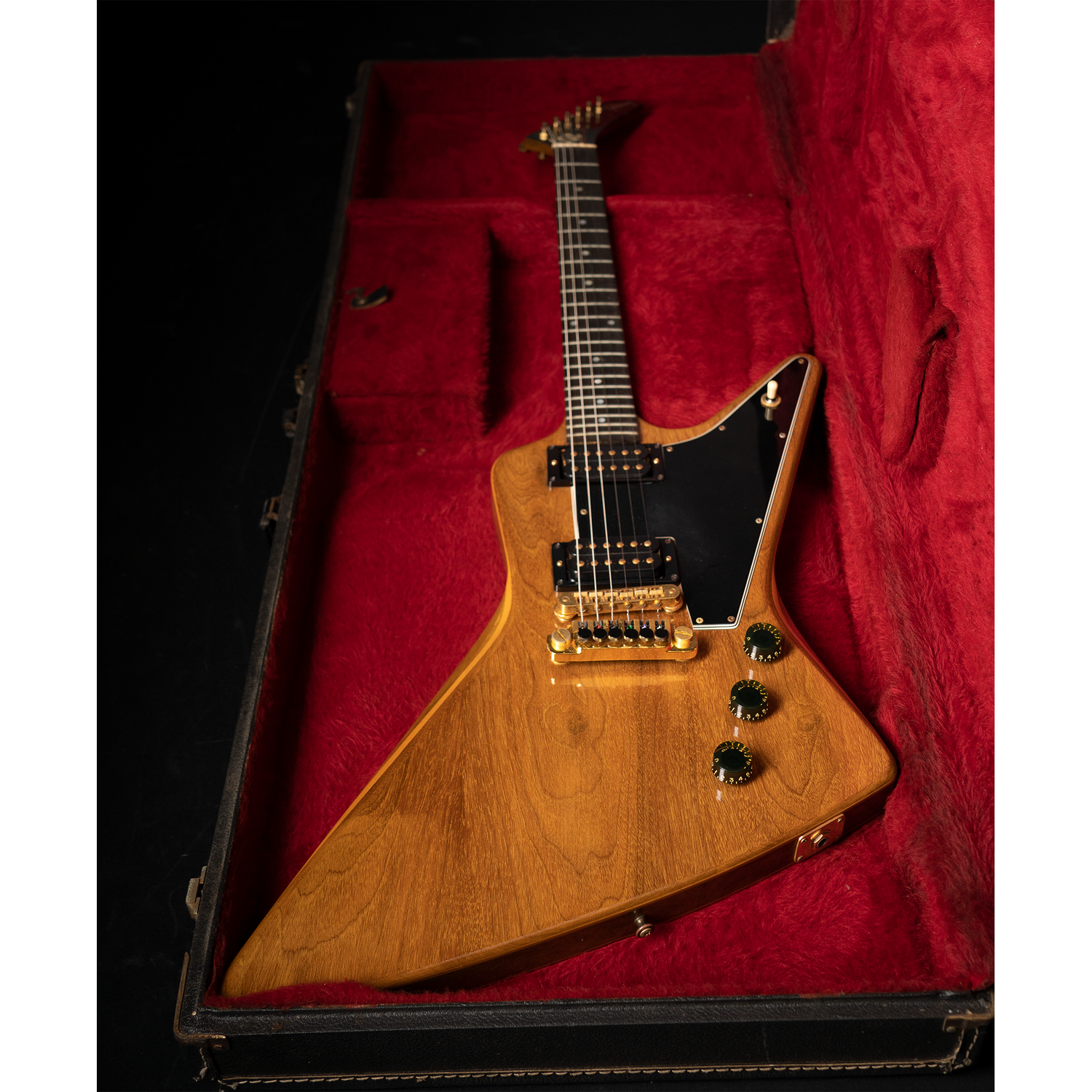 Vintage 1979 Gibson E2 Explorer Walnut — GUITARSOFA SHOP